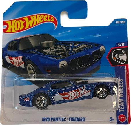 Hot Wheels 1970 Pontiac Firebird - Team Wheels Özel Seri Metal Oyuncak Araba