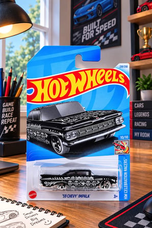 '59 Chevy Impala Uzun Kart Oyuncak Araba