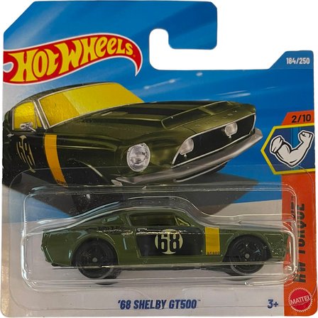 Hot Wheels '68 Shelby GT500 - Hw Torque Serisi Regular Eski Tip Koleksiyonluk Metal Araba