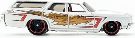 Hot Wheels '70 Chevelle Ss Wagon - Wagons Familiales Özel Seri Metal Oyuncak Araba
