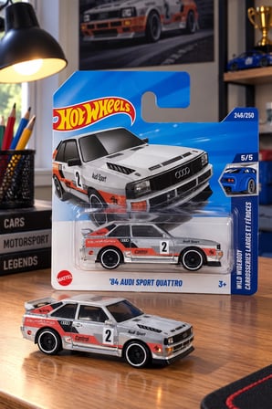 Hot Wheels '84 Audi Sport Quattro (TH) Oyuncak Araba