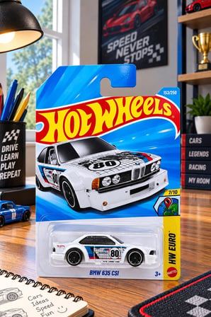 BMW 635 CSi Uzun Kart Oyuncak Araba