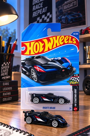 Bugatti Bolide Uzun Kart Oyuncak Araba