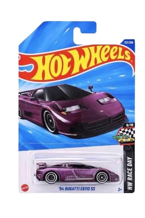 '94 Bugatti EB110 SS Uzun Kart Oyuncak Araba