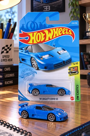 '94 Bugatti EB110 SS Uzun Kart Oyuncak Araba
