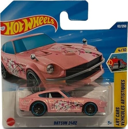 Hot Wheels Datsun 240Z - Art Cars Özel Seri Metal Oyuncak Araba