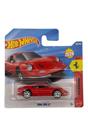 Hot Wheels Dino 206 GT Oyuncak Araba
