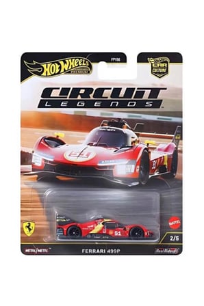 Hot Wheels Ferrari 499P Car Culture Circuit Legends Premium Oyuncak Araba