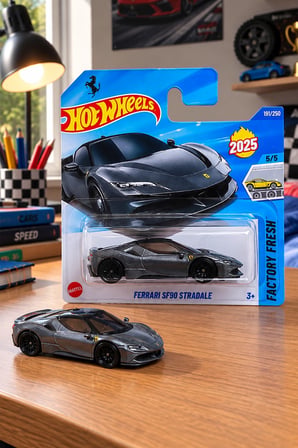Hot Wheels Ferrari SF90 Stradale Oyuncak Araba