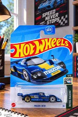 Mazda 787B Uzun Kart Oyuncak Araba