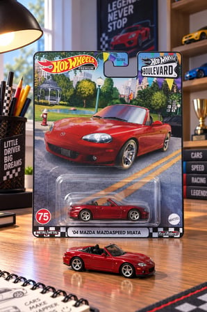 '04 Mazda Mazdaspeed Miata Boulevard Premium Oyuncak Araba