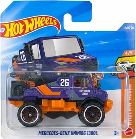 Hot Wheels Mercedes-Benz Unimog 1300L - Özel Seri Metal Oyuncak Araba