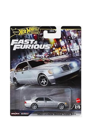 Hot Wheels Mercedes-Benz 500 SEL Fast & Furious Premium Oyuncak Araba