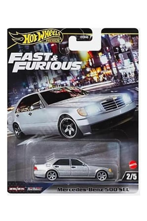 Mercedes-Benz 500 SEL Fast & Furious Premium Oyuncak Araba