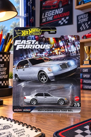 Mercedes-Benz 500 SEL Fast & Furious Premium Oyuncak Araba