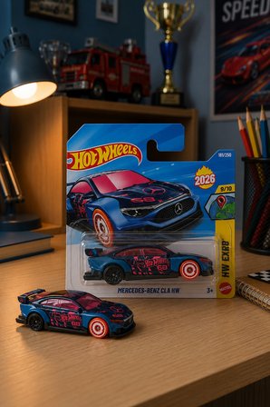 Hot Wheels Mercedes-Benz Cla Hw - Hw Euro 2026 Özel Seri Metal Oyuncak Araba