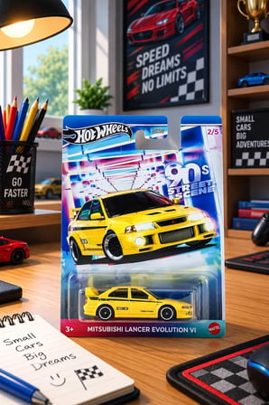 Mitsubishi Lancer Evolution VI Premium Oyuncak Araba