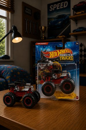 Hot Wheels Monster Trucks Bone Shaker Oyuncak Araba