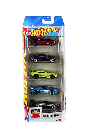 Hot Wheels HW Motor Show 5'li Set Oyuncak Araba