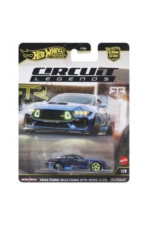 Hot Wheels 2024 Ford Mustang RTR Spec 5-FD Car Culture Circuit Legends Premium Oyuncak Araba