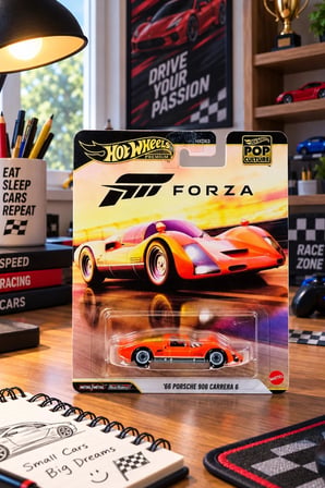 '66 Porsche 906 Carrera 6 Premium Oyuncak Araba