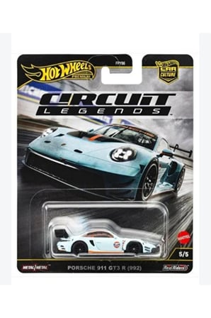 Hot Wheels Porsche 911 GT3 R (992) Car Culture Circuit Legends Premium Oyuncak Araba
