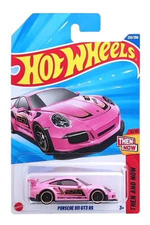 Porsche 911 GT3 RS Pembe Uzun Kart Oyuncak Araba