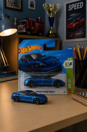 Hot Wheels Porsche Taycan Turbo S - Hw Ev Özel Seri Metal Oyuncak Araba