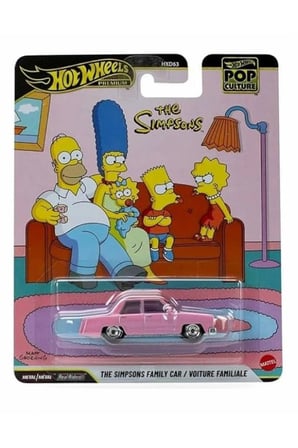 The Simpsons Family Car Pop Culture Premium Oyuncak Araba