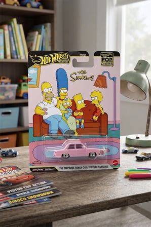 The Simpsons Family Car Pop Culture Premium Oyuncak Araba