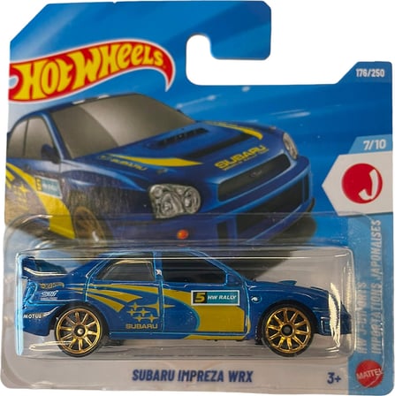 Hot Wheels Subaru Impreza Wrx - J-Imports Serisi Regular Eski Tip Ralli Arabası
