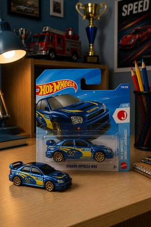Hot Wheels Subaru Impreza Wrx - J-Imports Serisi Regular Eski Tip Ralli Arabası