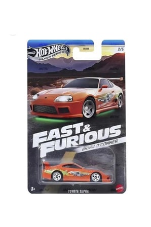Hot Wheels Toyota Supra Fast & Furious Silver Series Oyuncak Araba