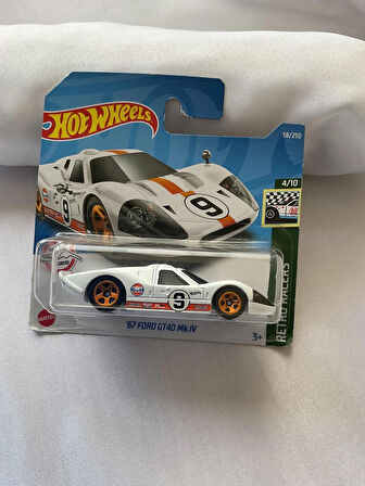 HOT WHEELS - '67 FORD GT40 MK.IV