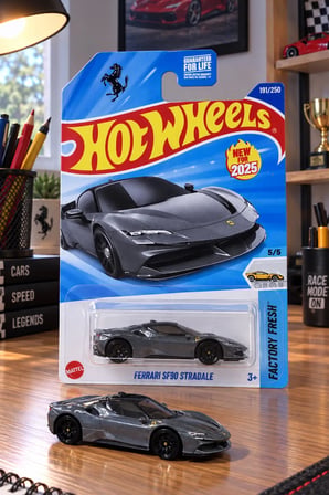 Ferrari SF90 Stradale Uzun Kart Oyuncak Araba