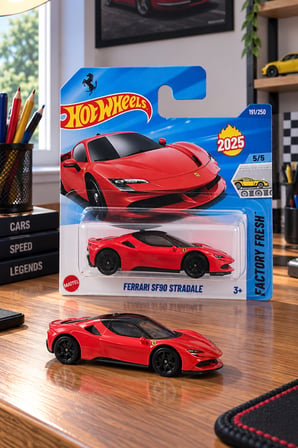 Hot Wheels Ferrari SF90 Stradale Oyuncak Araba