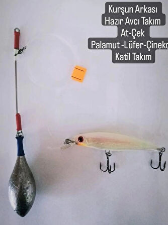 Kurşun Arkası 145 Gr Hazır Avcı Takım At-çek Palamut - Lüfer Çinekop 