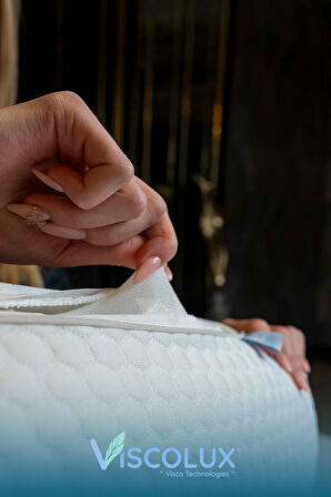 Horlama Azaltıcı Yastık - Horlama Önleyici Ortopedik Visco Yastık Yeşil 55x40x12/10