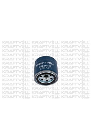 Hyundai Elentra 1.6 2000 - 2016 Benzinli Yağ Filtresi - 26300-35503 - Kraftvoll 06020030