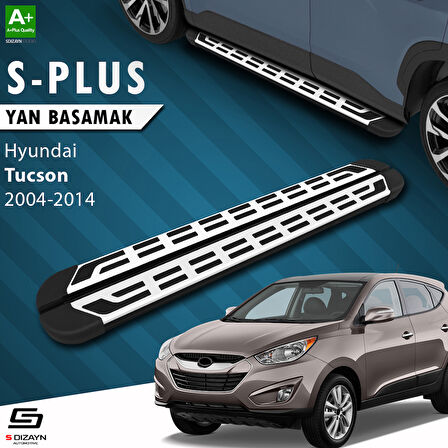 S-Dizayn Hyundai Tucson 2 S-Plus Gri Yan Basamak 173 Cm 2004-2014 A+ Kalite