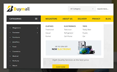 Buymall - Multipurpose Store PrestaShop Teması
