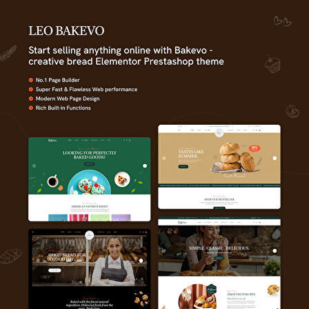 Leo Bakevo - Creative Bread PrestaShop Teması
