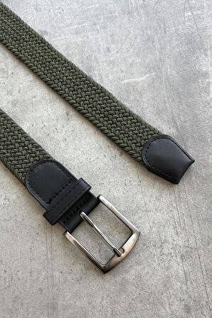 Erkek Hasır Örgü Kemer