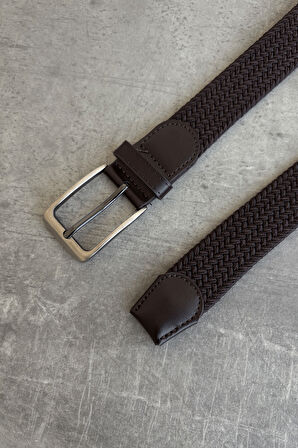 Erkek Hasır Örgü Kemer