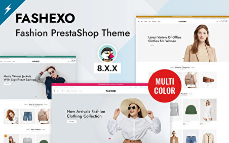 Fashexo - Fashion and Clothes Store PrestaShop Teması
