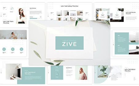 Zive – Simple & Minimal Power Point Teması