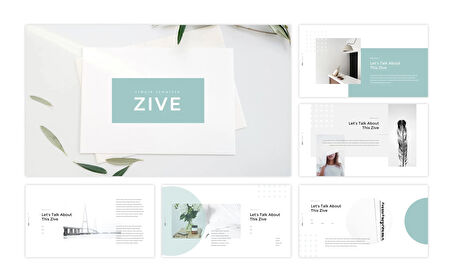 Zive – Simple & Minimal Power Point Teması