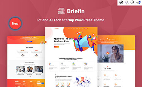 Briefin is Wordpress Teması
