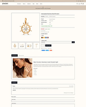 Jewelry - Jewelery And Accessories OpenCard Teması