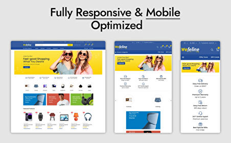 Wefeline - Electronics PrestaShop Teması